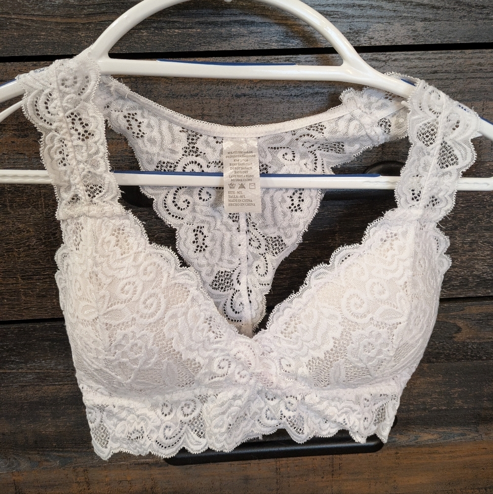 White Bralette
